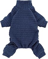 Vista 10 de Fitwarm Suéter de Punto con Cuello de Tortuga para Perro Pijamas para Cachorro Ropa de Invierno Térmica para Perrito Tejidos Abrigos para Mascotas