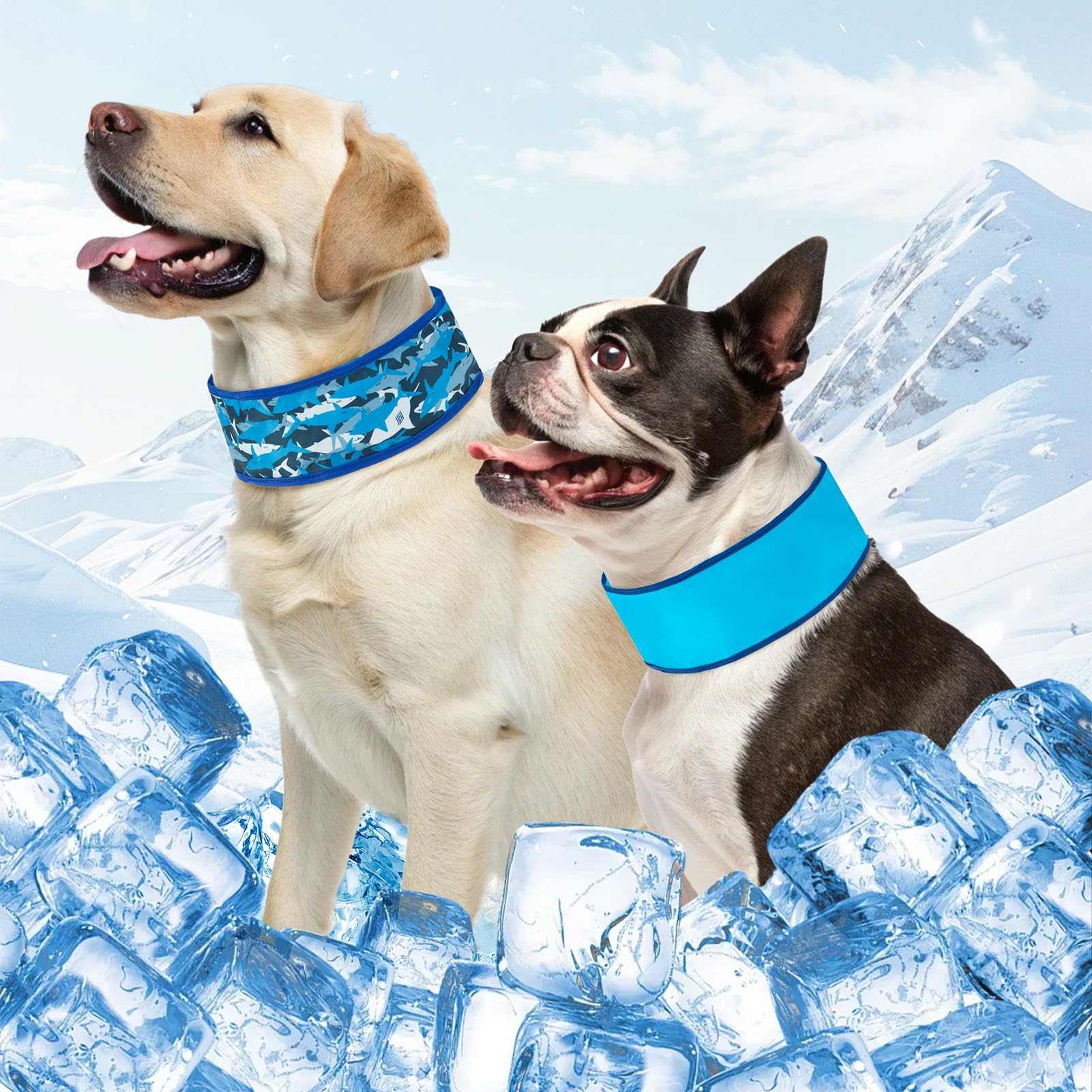 SCENEREAL 2-Pack Gel Cooling Bandana