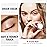 Oulac Cream Eyeshadow also for Highlighter Large Capacity Highly Pigmented Eye Shadow Waterproof &Long Lasting with Moisturizing Formula, Shimmer Glitter Eye Makeup. 6g 01+02