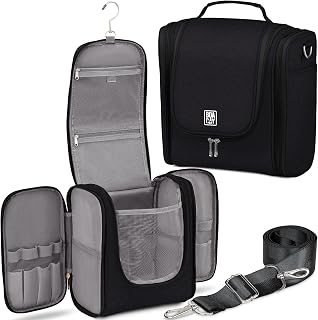 BOACAY Extra Large Hanging Travel Toiletry Bag for Women and Men, Makeup Bag