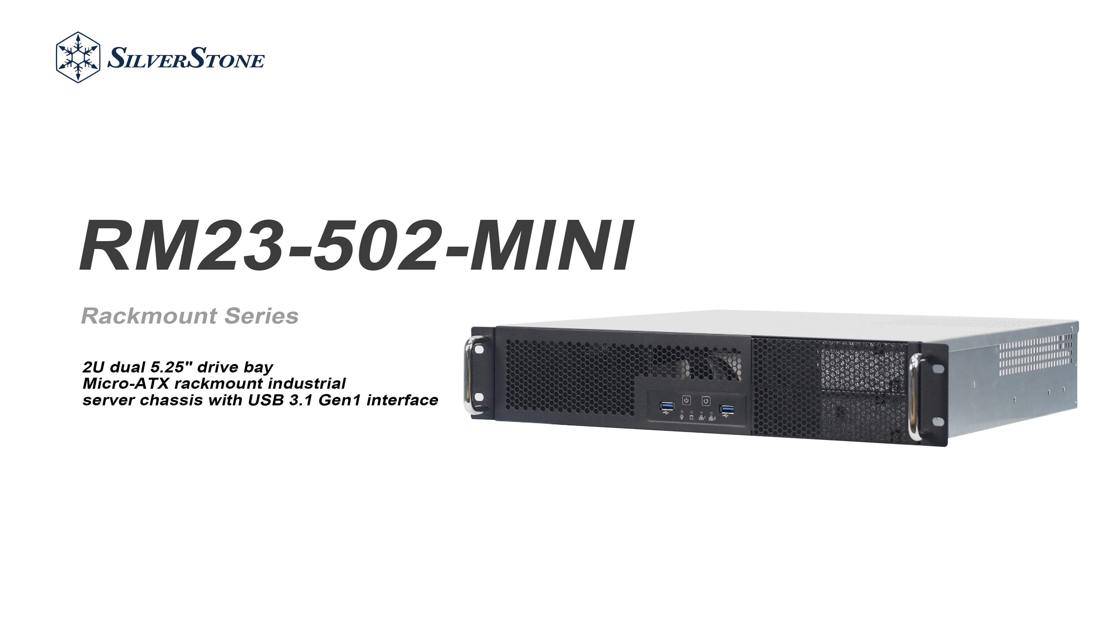 Amazon.com: Silverstone Technology RM23-502-MINI, 2U Dual 5.25