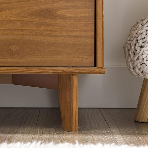 Miniatura 8 de Cómoda de transición de 6 cajones con asas para tazas color caramelo