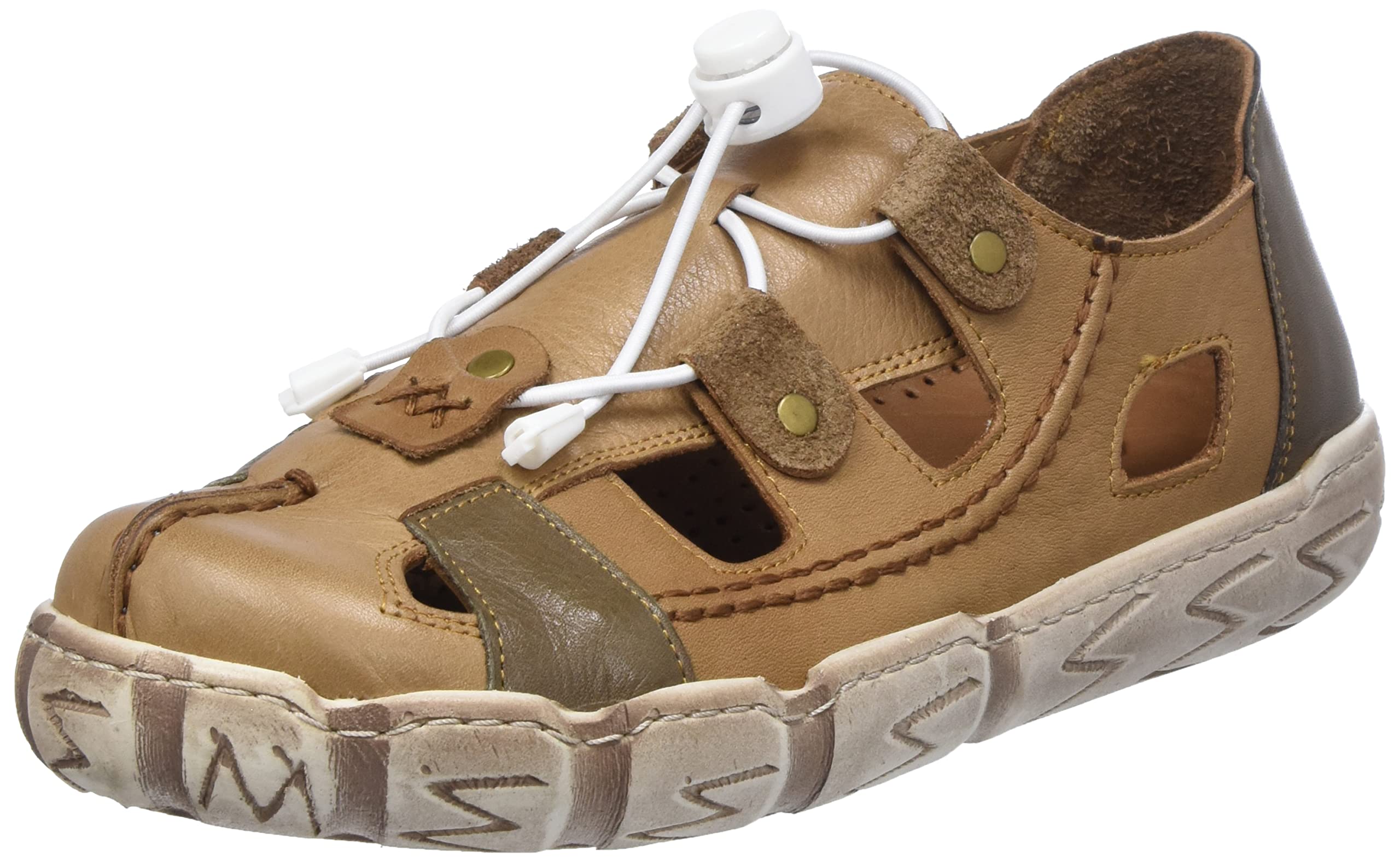 Andrea Conti Women's Trainers, Brown-elm Wood, 37 EU, Braun Elm Wood, 5 UK