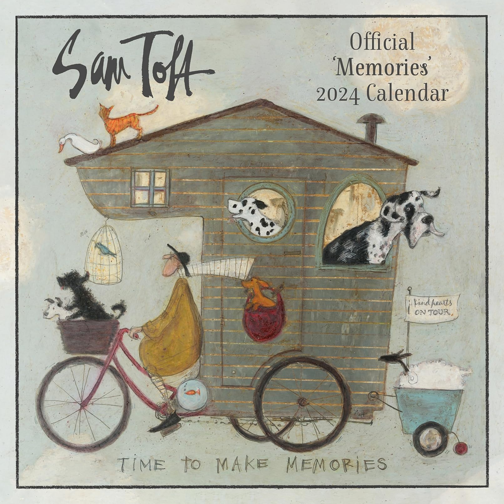 Buy Sam Toft 2024 (Memories Design) - Month to a View Planner 30cm x