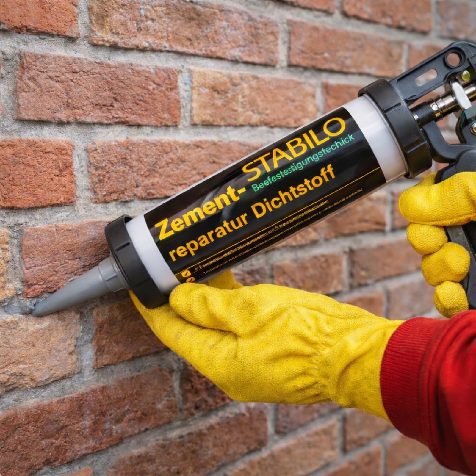12x Zementreparatur Dichtstoff 310ml | Reparatur-Mörtel, Cement Repair, Fugenmörtel | 12 Stück