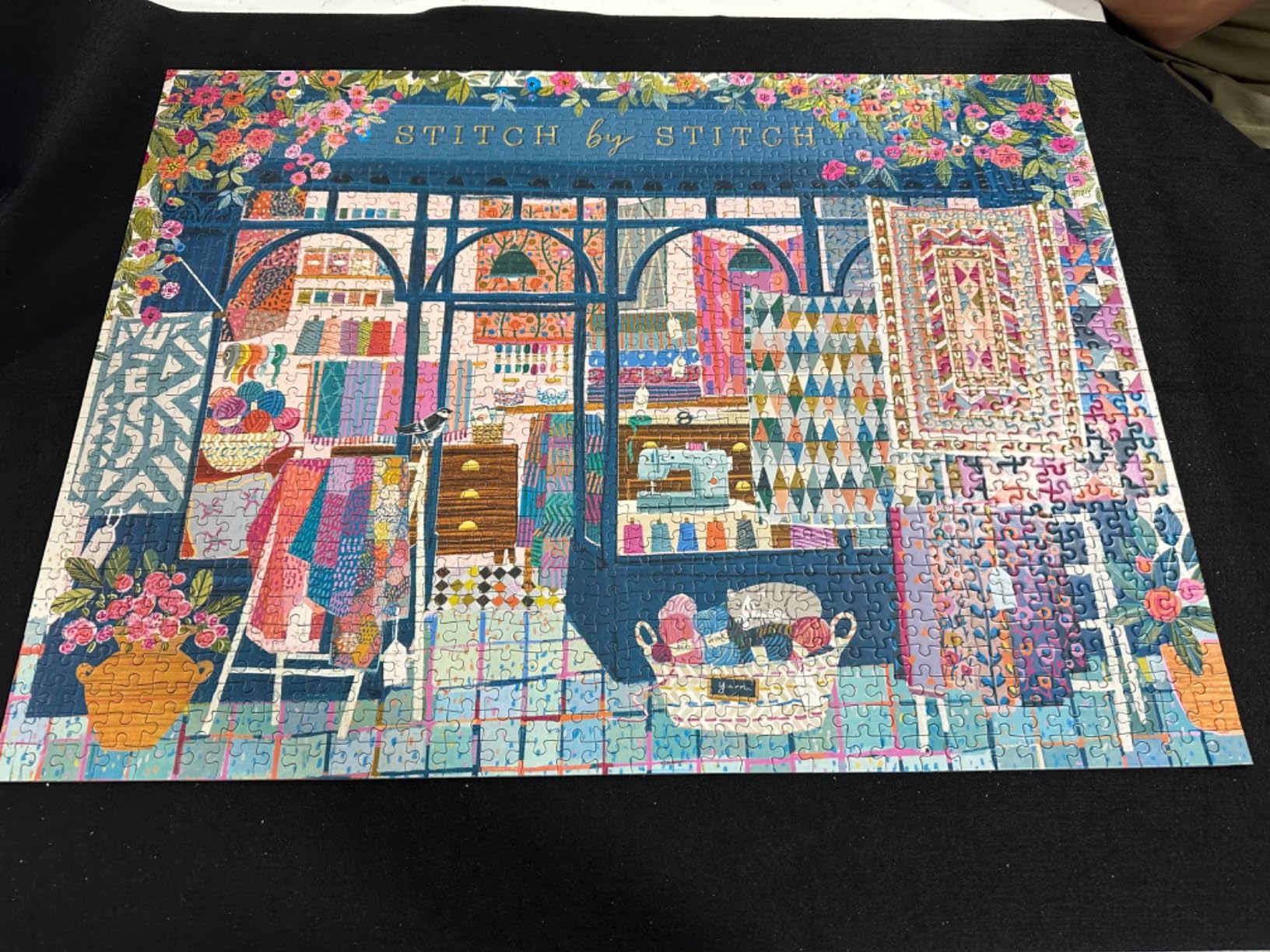 Galison Stitch By Stitch Puzzle