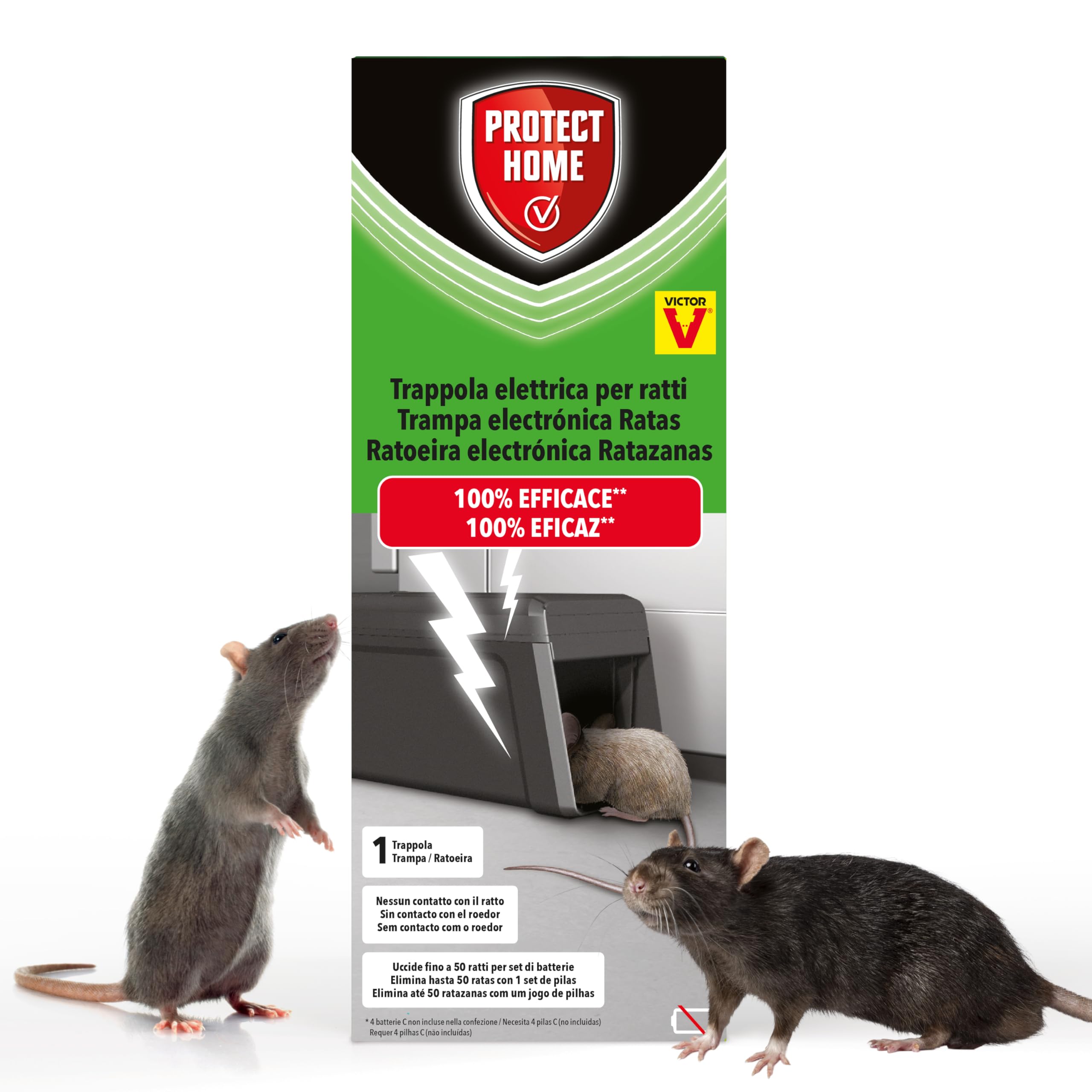 froboo Trappola per ratti immediatamente uccisi, per interni ed esterni, senza tossine, sicura per bambini e animali domestici, pedale di scatto senza contatto, trappola per topi (1 pezzi froboo Trappola per ratti immediatamente uccisi, per interni ed esterni, senza tossine, sicura per bambini e animali domestici, pedale di scatto senza contatto, trappola per topi (1 pezzi