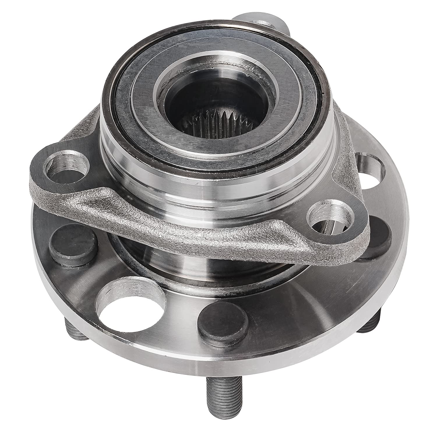 Detroit Axle - Front Wheel Bearing Hubs for Chevy Cavalier Pontiac Sunfire Grand Am Tempest Corsica Beretta Cutlass Calais, Replacement Wheel Bearing and Hubs Assembly Set