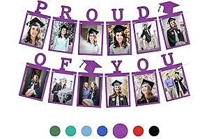 Purple Graduation Banner Class of 2023