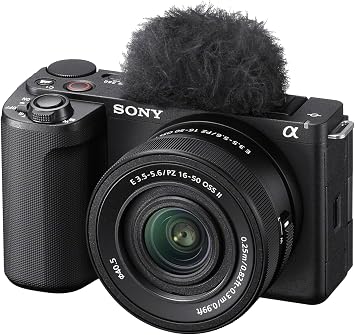 Sony ZV-E10 II Vlog Camera 16-50 mm Motorized Zoom Lens (SELP16502)