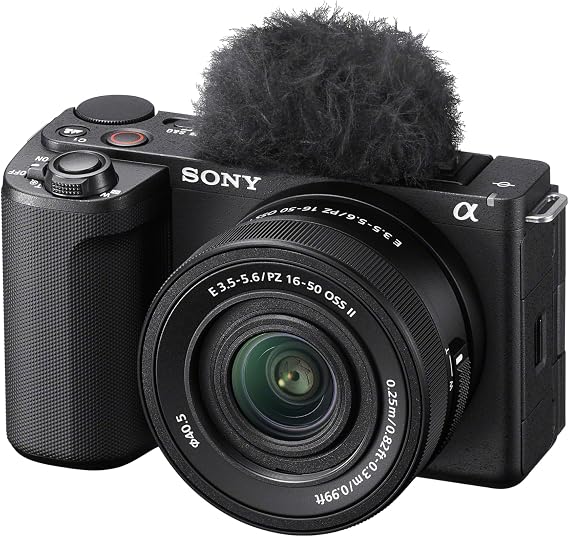 Sony ZV-E10 II Vlog Camera 16-50 mm Motorized Zoom Lens (SELP16502)