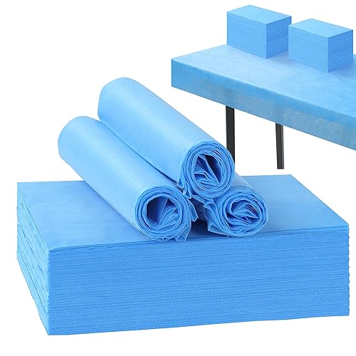 Miniatura 7 de 20 piezas de sábanas desechables de 31 x 71 pulgadas, sábanas de mesa de masaje, tela no tejida, cubierta de cama de spa transpirable para masajes,