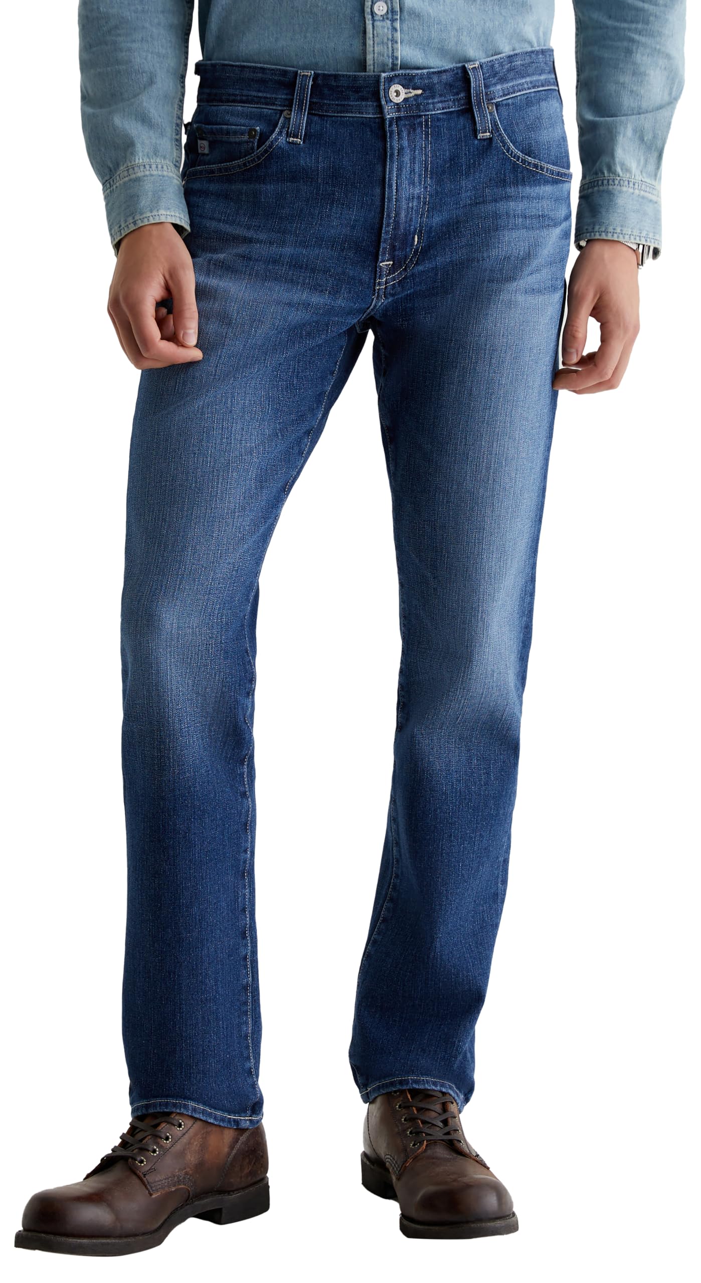 AG Adriano Goldschmied Men's Everett Slim Straight Jean