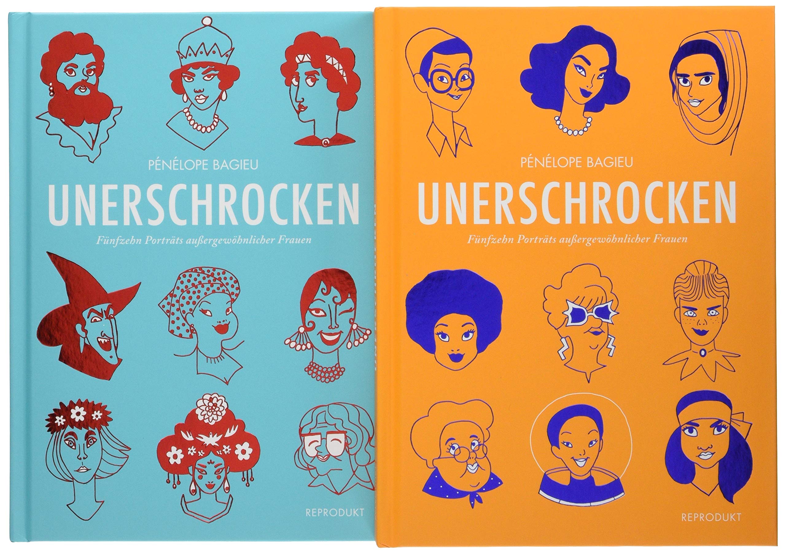 Unerschrocken: 2 Bände im Schuber (Porträts außergewöhnlicher Frauen) (Unerschrocken / Porträts außergewöhnlicher Frauen)