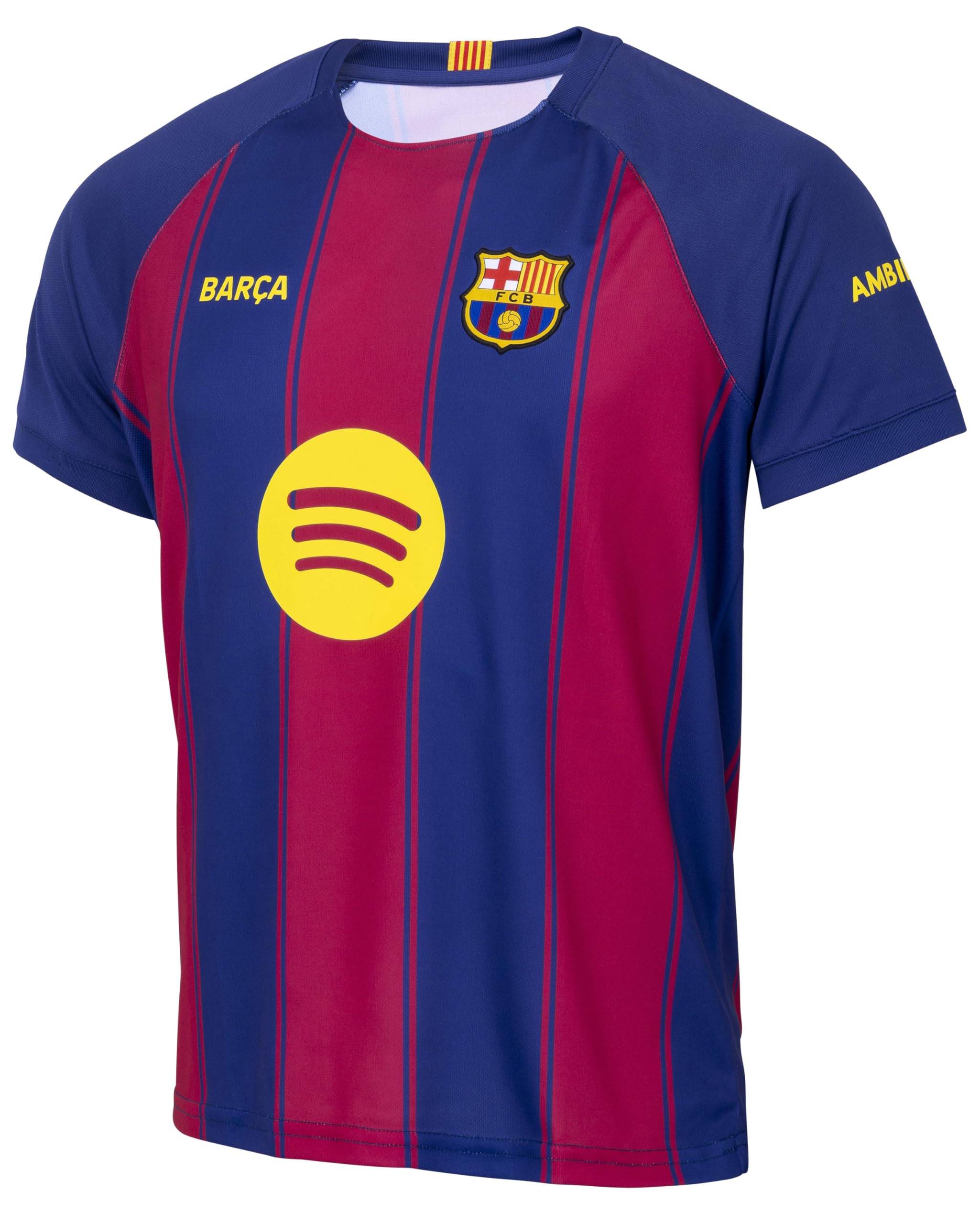 Fc Barcelona Men's Blue Official Collection Home Shirt - Football