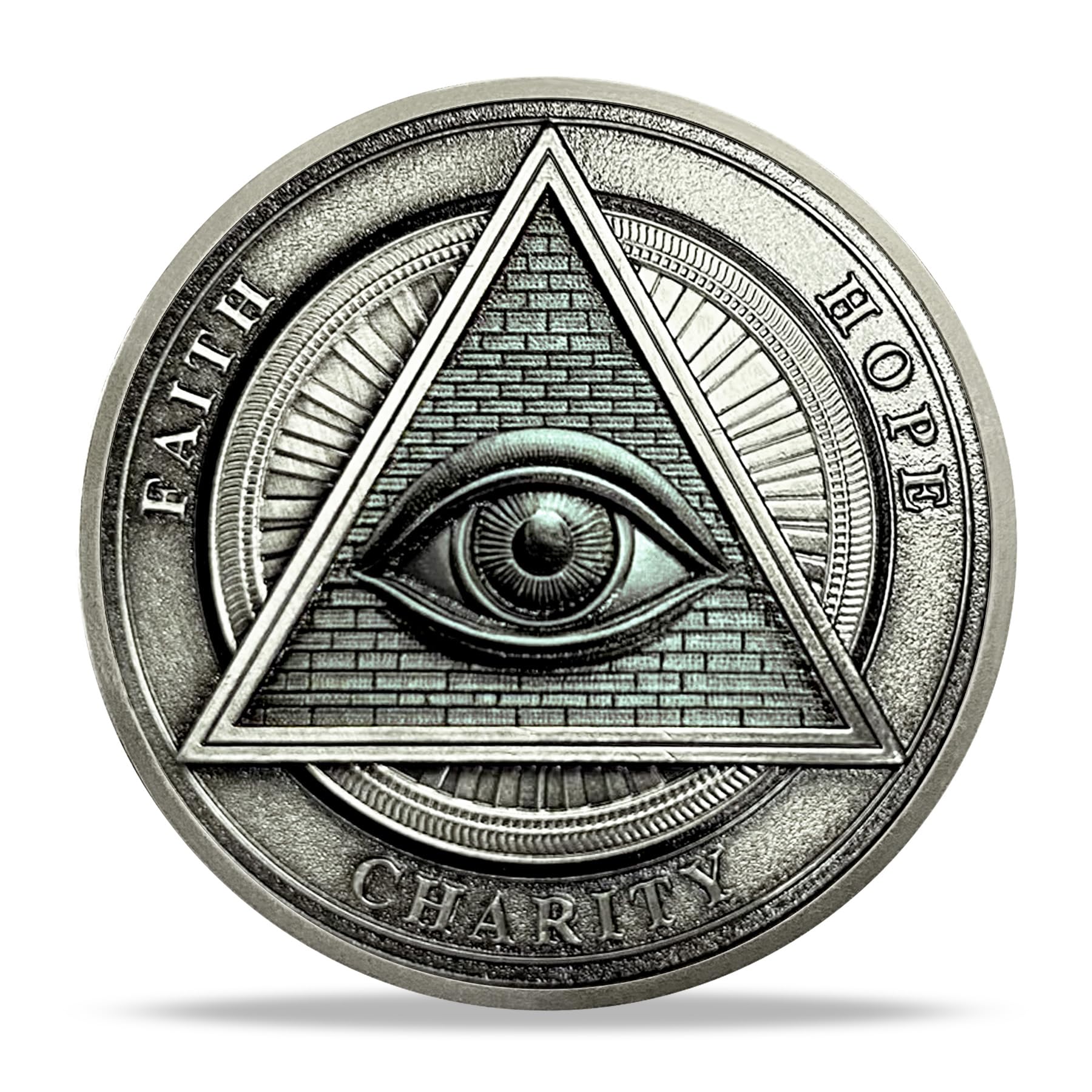 Masonic Coins - Freemason Challenge Coin Gifts -1
