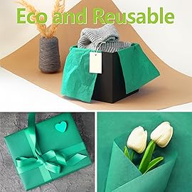 Bobobag 100 Sheets 20X14 Tissue Paper Bulk for Gift Bags Wrapping Paper,Weddings Birthday Showers Arts Craft Party Favor Decoration (Teal)