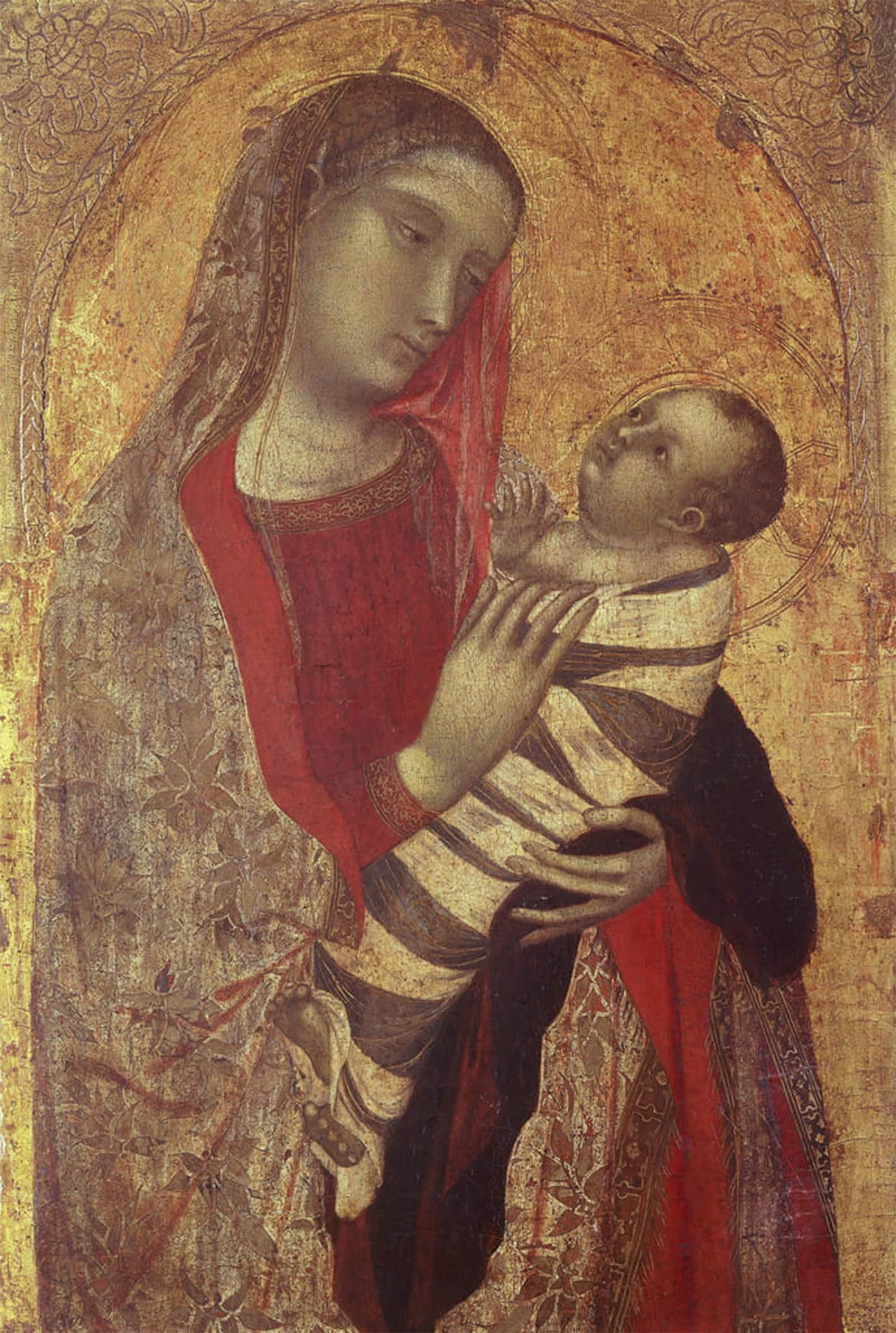 Peinture Poster Affiche Décorative Ambrogio Lorenzetti Qualité Premium