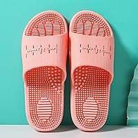 Vista 12 de Zapatos relajantes para masaje de pies, cómodas pantuflas de masaje, pantuflas antideslizantes de fondo grueso, verde, 44-45, masajeador de pies