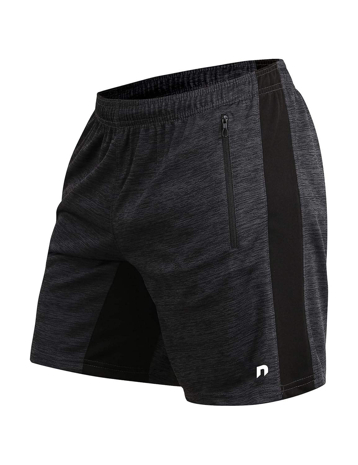 NEVER LOSE Men’s Outdoor Quick Dry Lightweight Sports Shorts Zipper Pockets