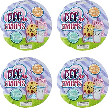 BFF Charms 2 Pack - 1 For You - 1 For Your Bestie - Lot of 4 Blind Bags