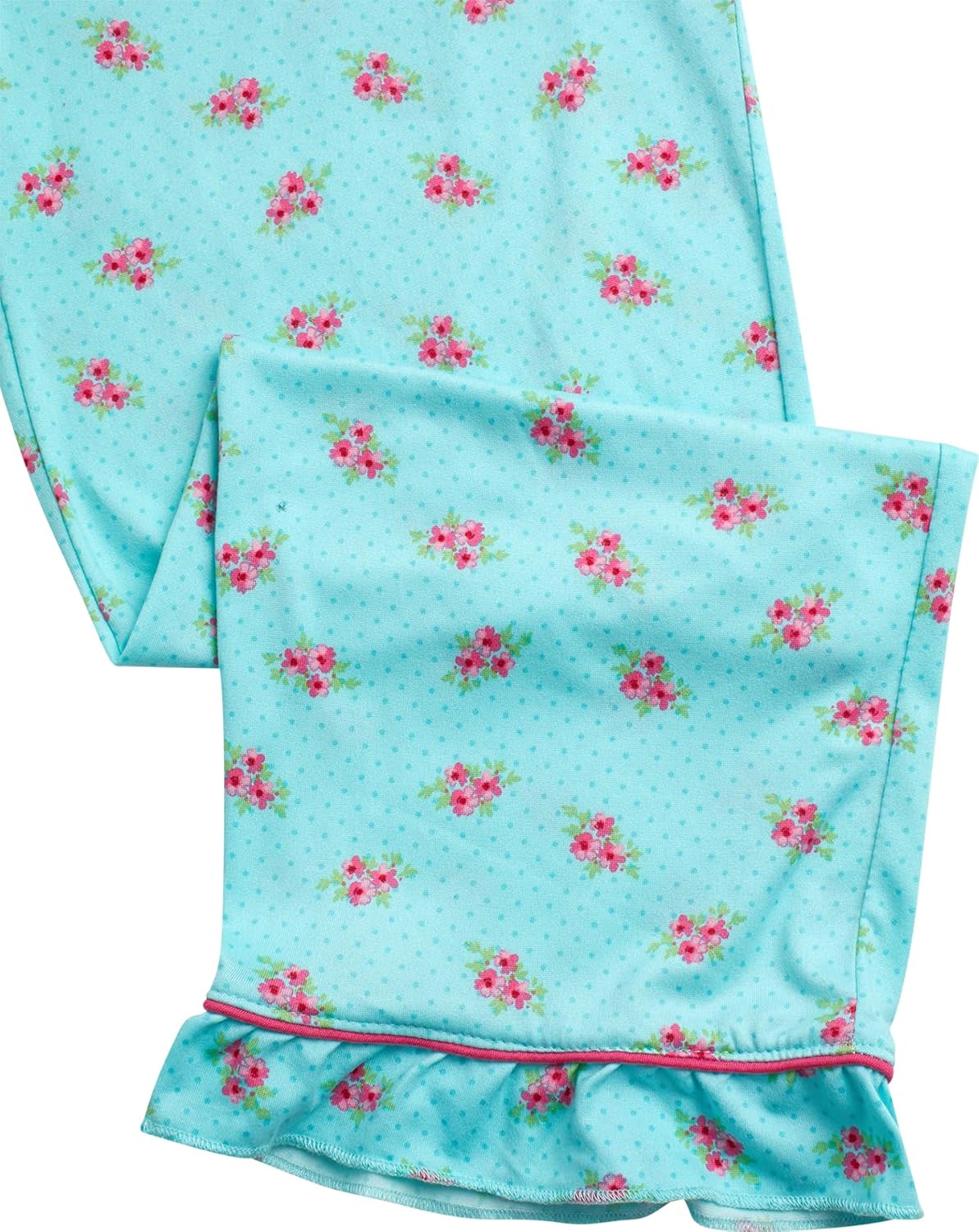 Rene Rofe Girls Pajamas Set - 2 Piece Long Sleeve Button Down Pajama Shirt and Pants - Matching Sleepwear PJs for Girls - Image 2