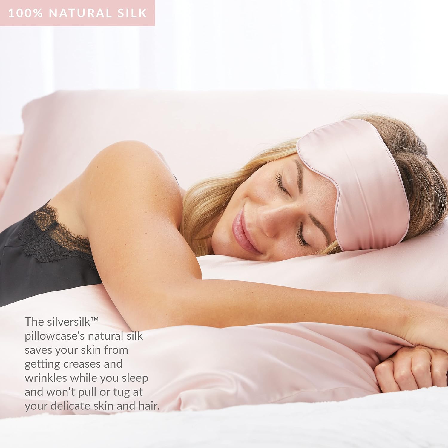 PMD Beauty silversilk Pillowcase,1 ct.