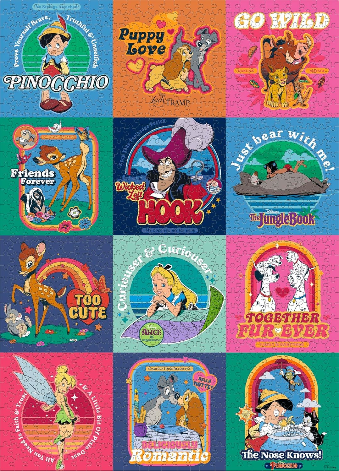 Amazon.com: Ceaco - Disney Storybook Squares - 1000 Piece Jigsaw