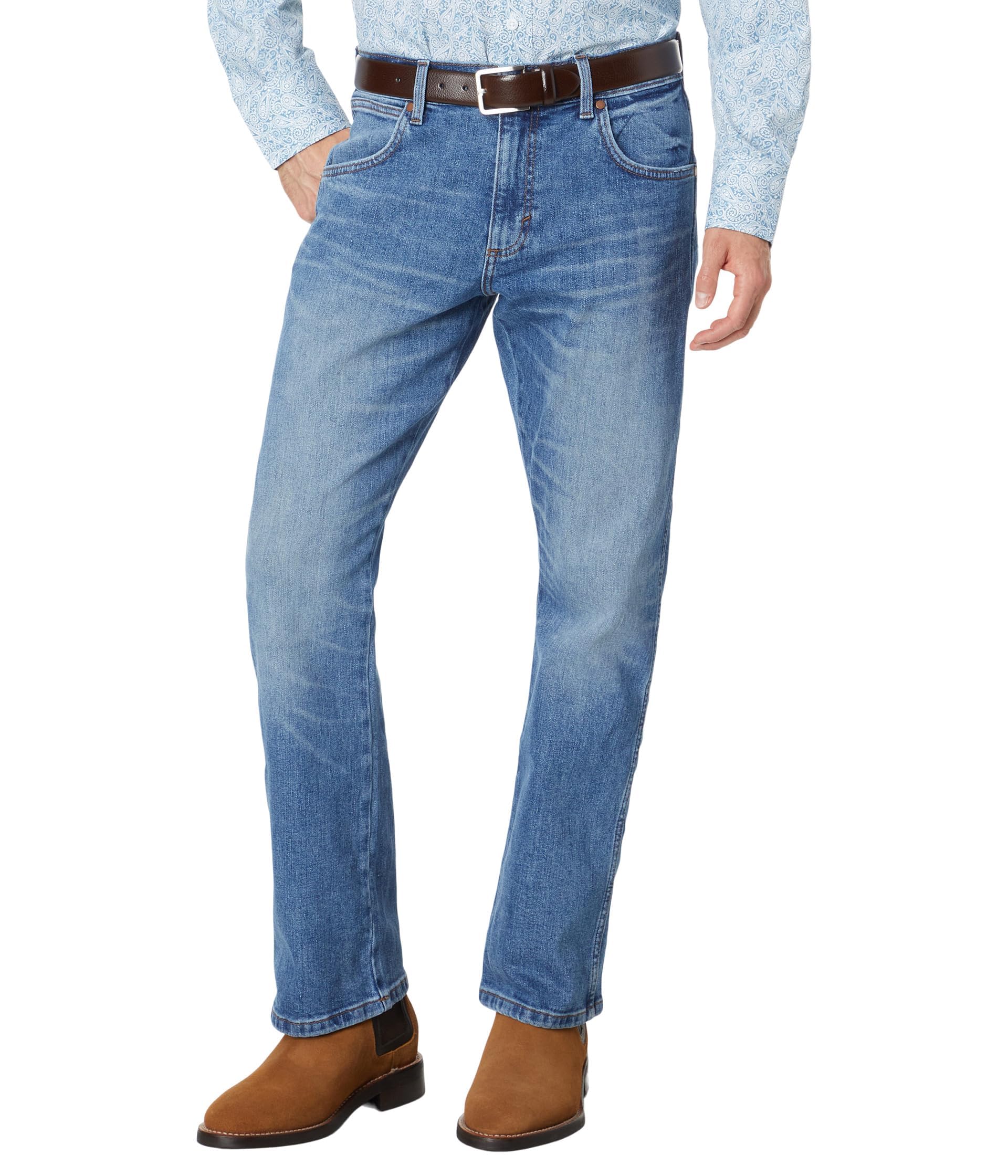 WranglerMen's Retro Slim Fit Boot Cut Green Jeans