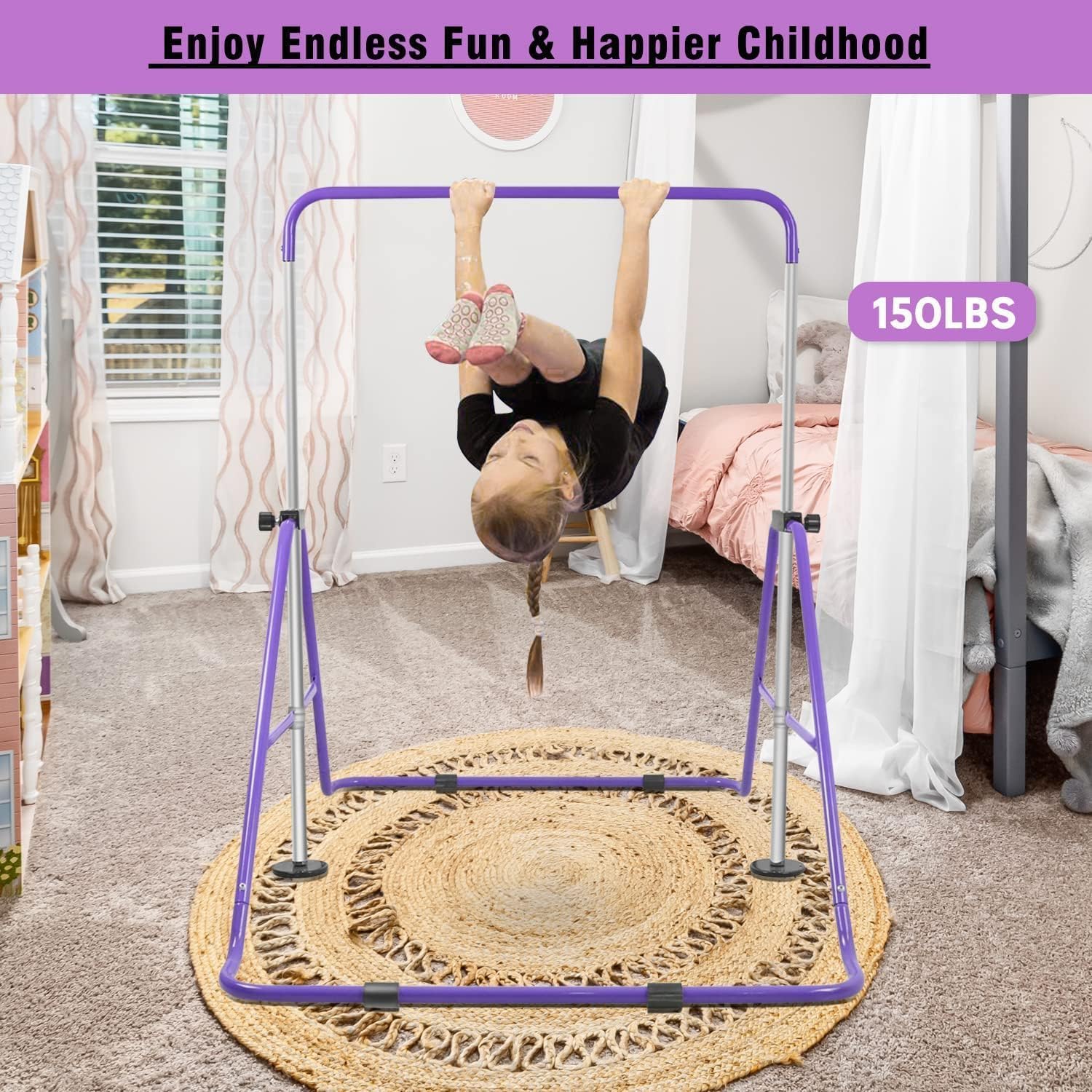 YEEGO DIRECT Folding Gymnastics Bar for Junior Home Nigeria Ubuy