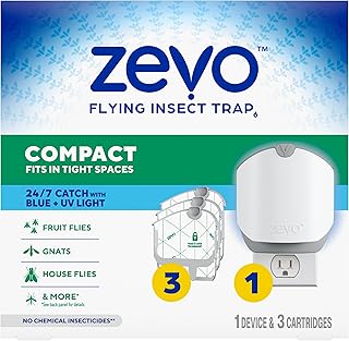 Zevo Compact Flying Insect Trap Kit