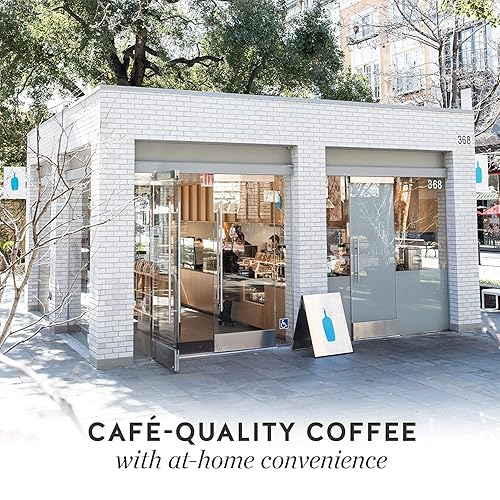 Miniatura 6 de Blue Bottle - Café orgánico en grano entero, brillante, tostado ligero, bolsa de 12 onzas (paquete de 6)