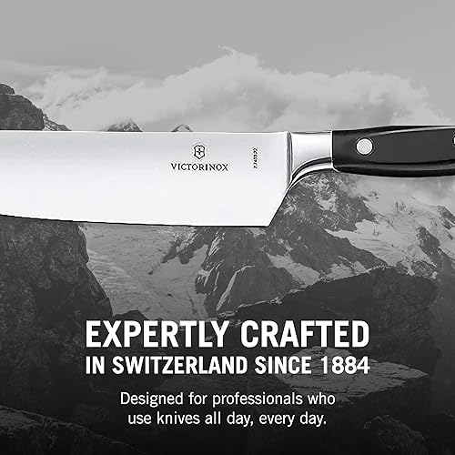Vista 41 de Victorinox Grand Maitre - Cuchillo de cocina dentado para cortar pan, frutas y verduras, accesorio de cocina de alta calidad, mango negro, 9 pulgadas
