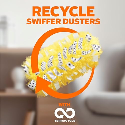 Miniatura 12 de Swiffer Plumero de Alta Resistencia Kit de inicio con mango extensible de 3 pies y 3 recambios