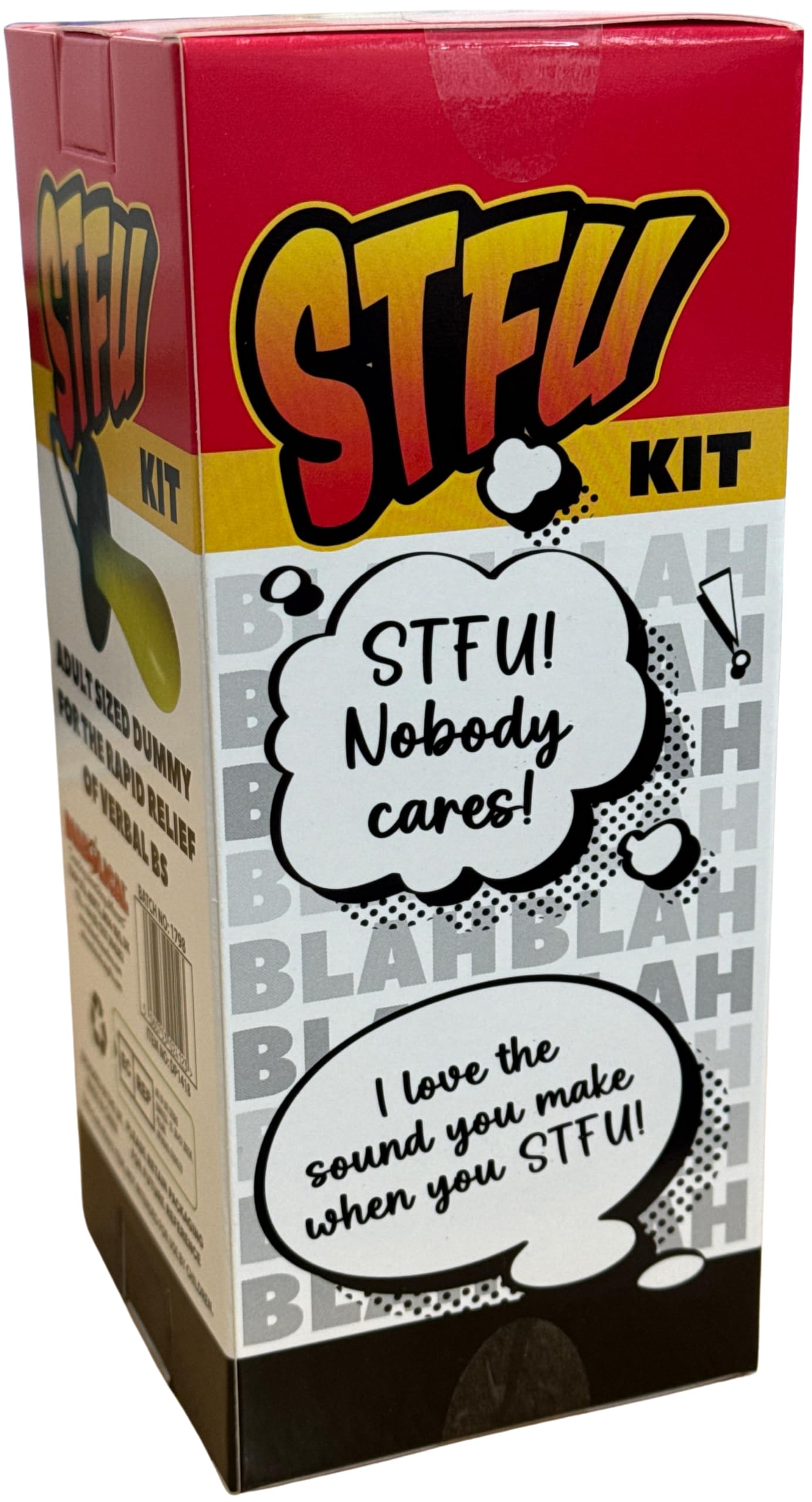 Diabolical DP1418 STFU Kit, Funny Secret Santa Gifts for Men Under 10 Pounds - Image 2