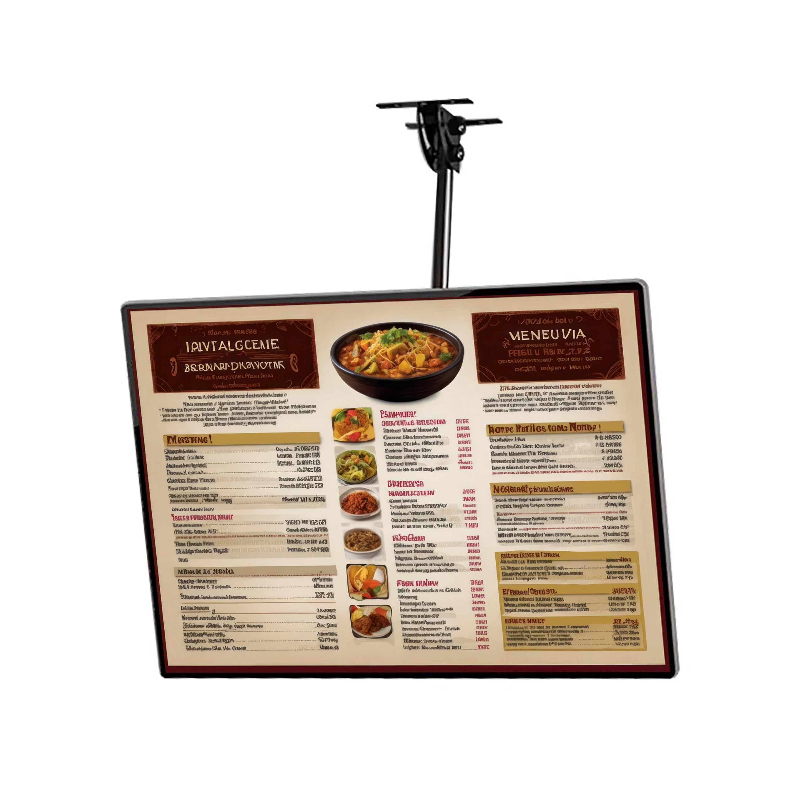 MOAAD Led Photo Frame, Ultra Thin Crystal Acrylic Picture Frame, A1 Size Led Frame for Pictures Wall Mounted & Hanging Clear Backlit Poster Frame for Office Store Sign Advertising Display(23.4"x33.1", without Holder)