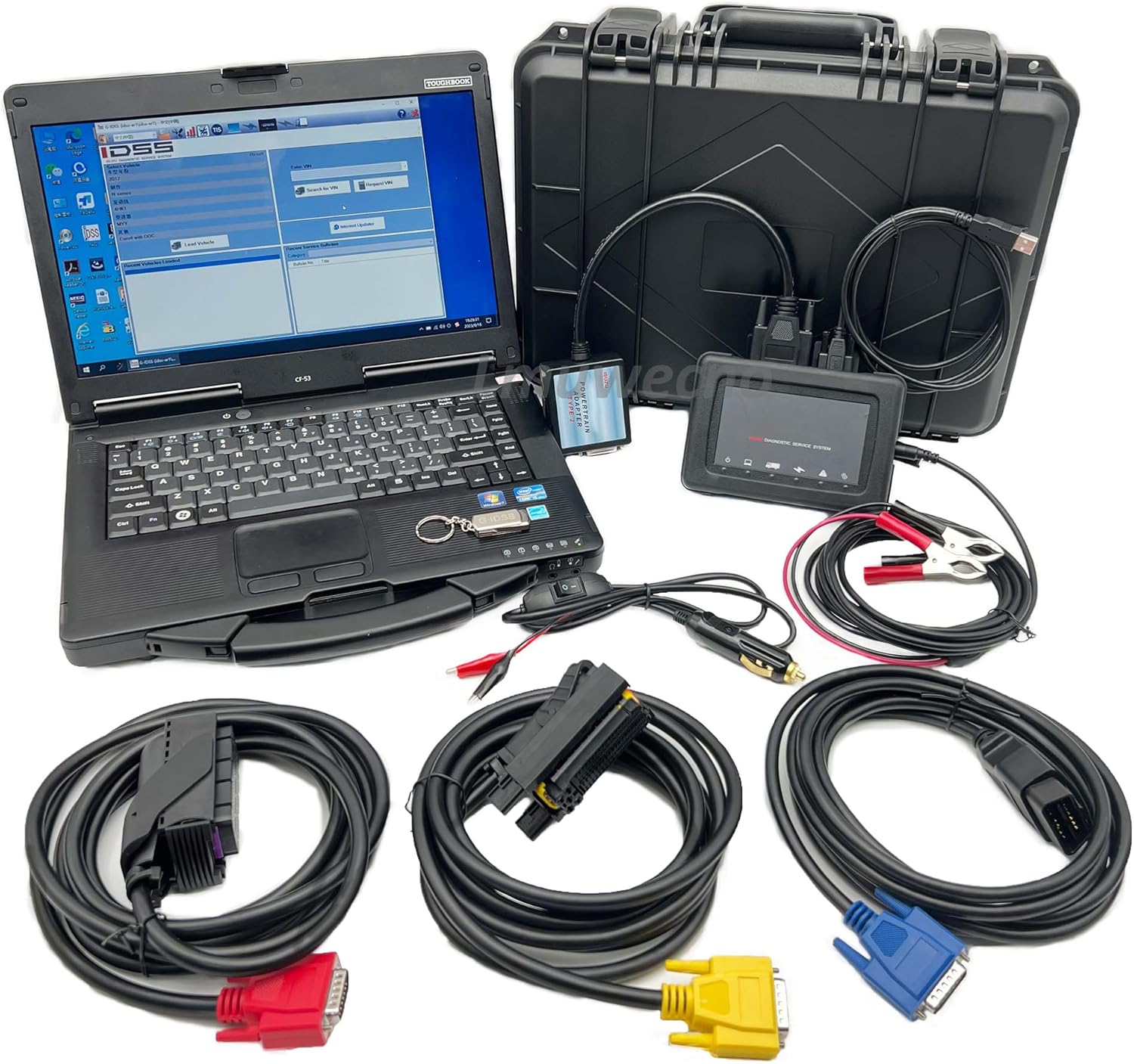 Excavator Scanner Diagnostic Service for Isuzu E-IDSS and Isuzu G-IDSS Scanner Diagnostic Tool Service System IDSS Hardware and Software Solutions (G-IDSS)