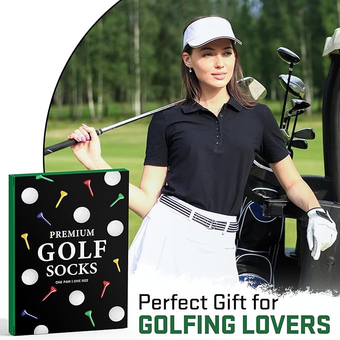 Calcetines de golf para hombre y mujer accesorios de golf miniatura 4
