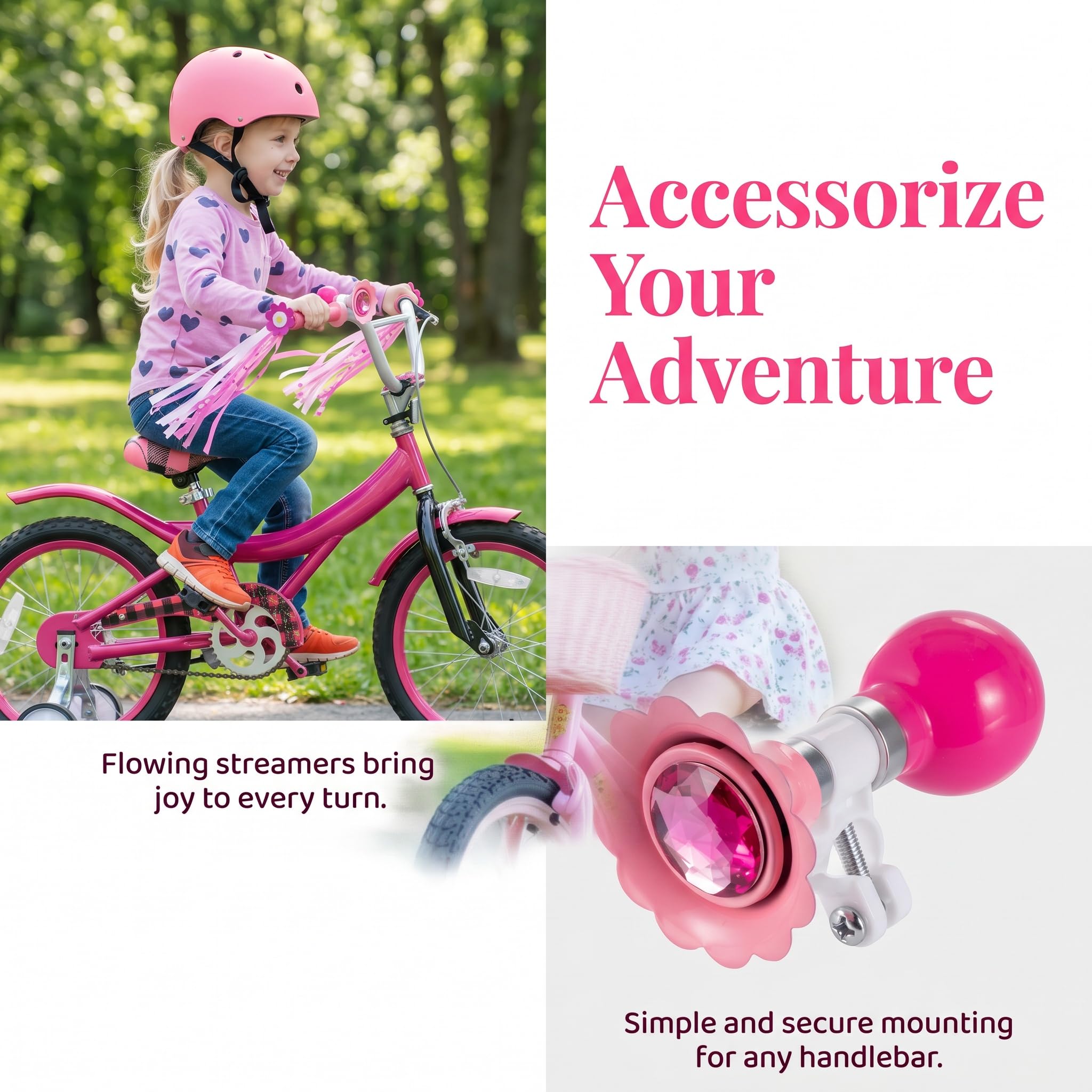 Kids Bike Horn - Loud & Colorful -6