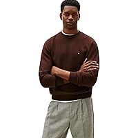 Tommy Hilfiger Ess Seasonal Fleece Crewneck Mw0Mw40000 Felpa Pullover