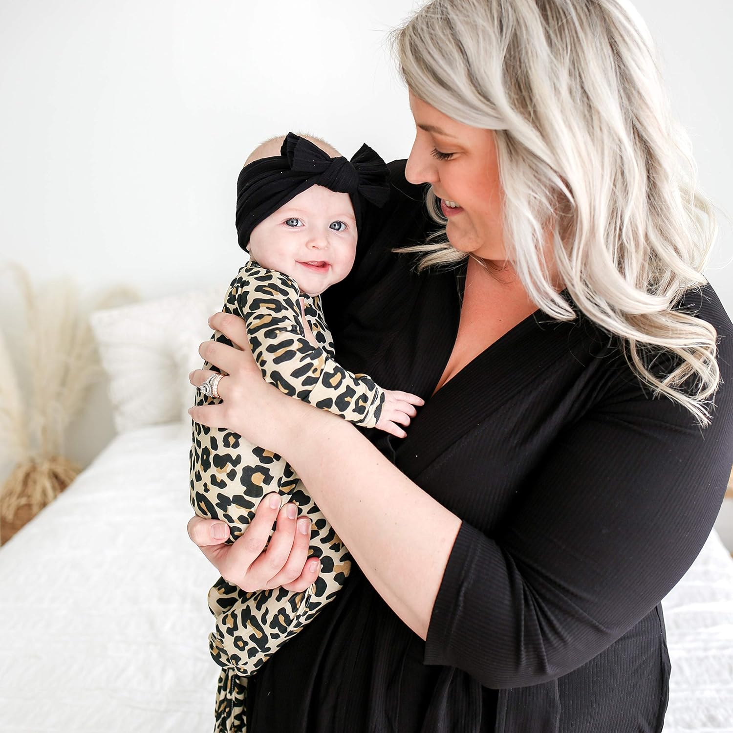 Posh Peanut Knotted Newborn Gown - Newborn Gowns For Girls 0-3 Months