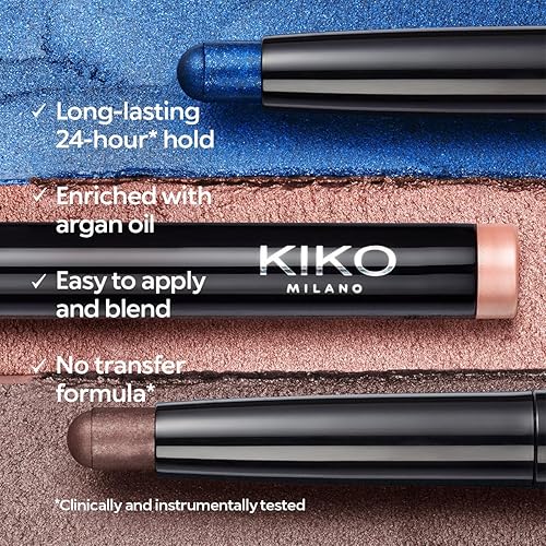 Miniatura 4 de Kiko MILANO - Nueva sombra de ojos en barra de larga duración 02 Stick formato sombra de ojos con una fórmula cremosa y fijación extrema