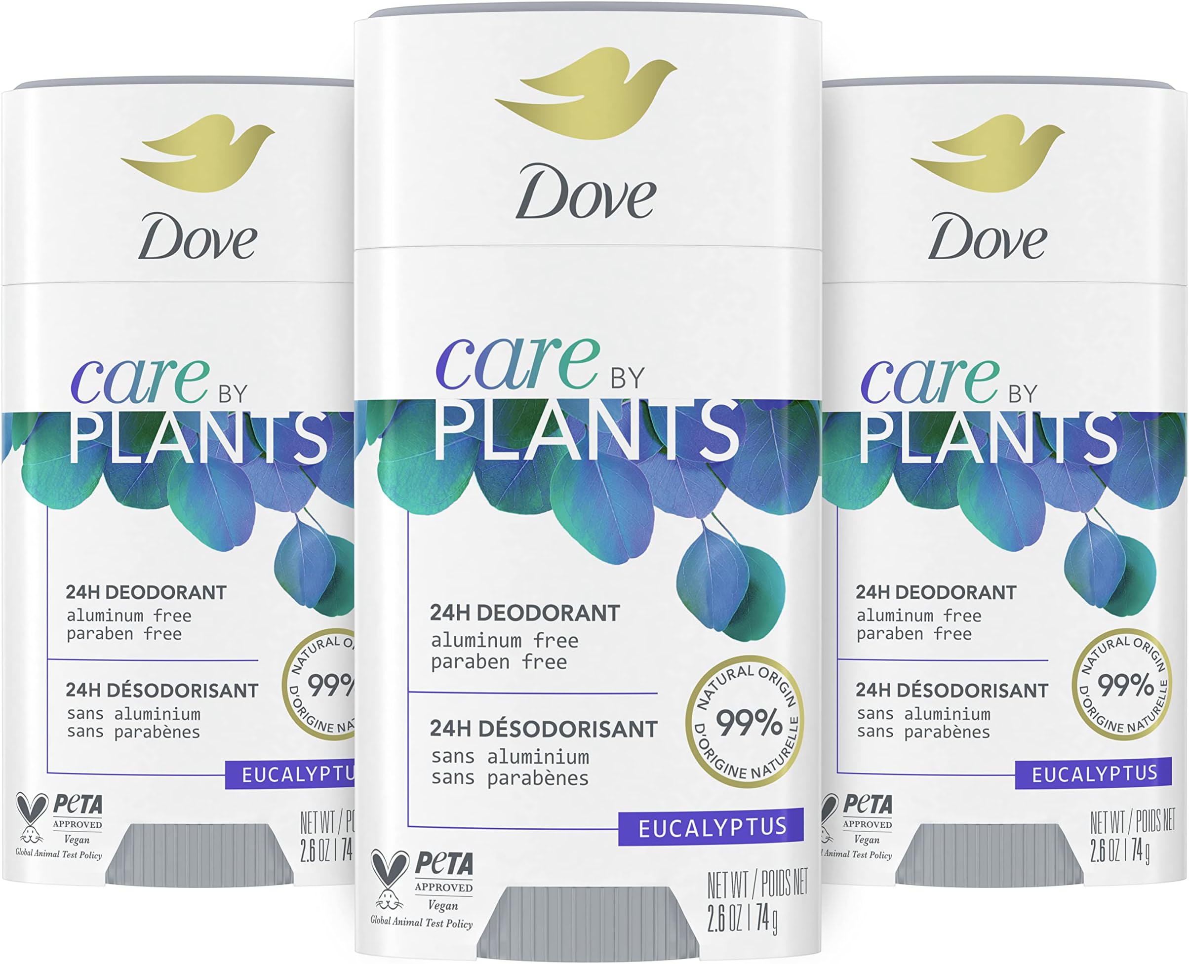 Dove Deodorant Refills Refill Kit 0 Aluminum Cucumber & Green Tea Aluminum Free