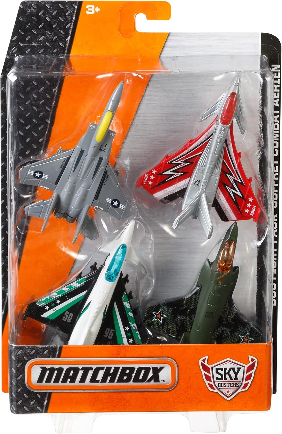 Matchbox Sky Busters Die-cast Planes 4-Pack