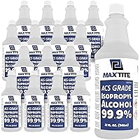 Vista 8 de MaxTite 99.9% de alcohol isopropílico ACS grado reactivo (32 onzas líquidas) – Reactivo ACS de alta pureza de grado de laboratorio – Fabricado