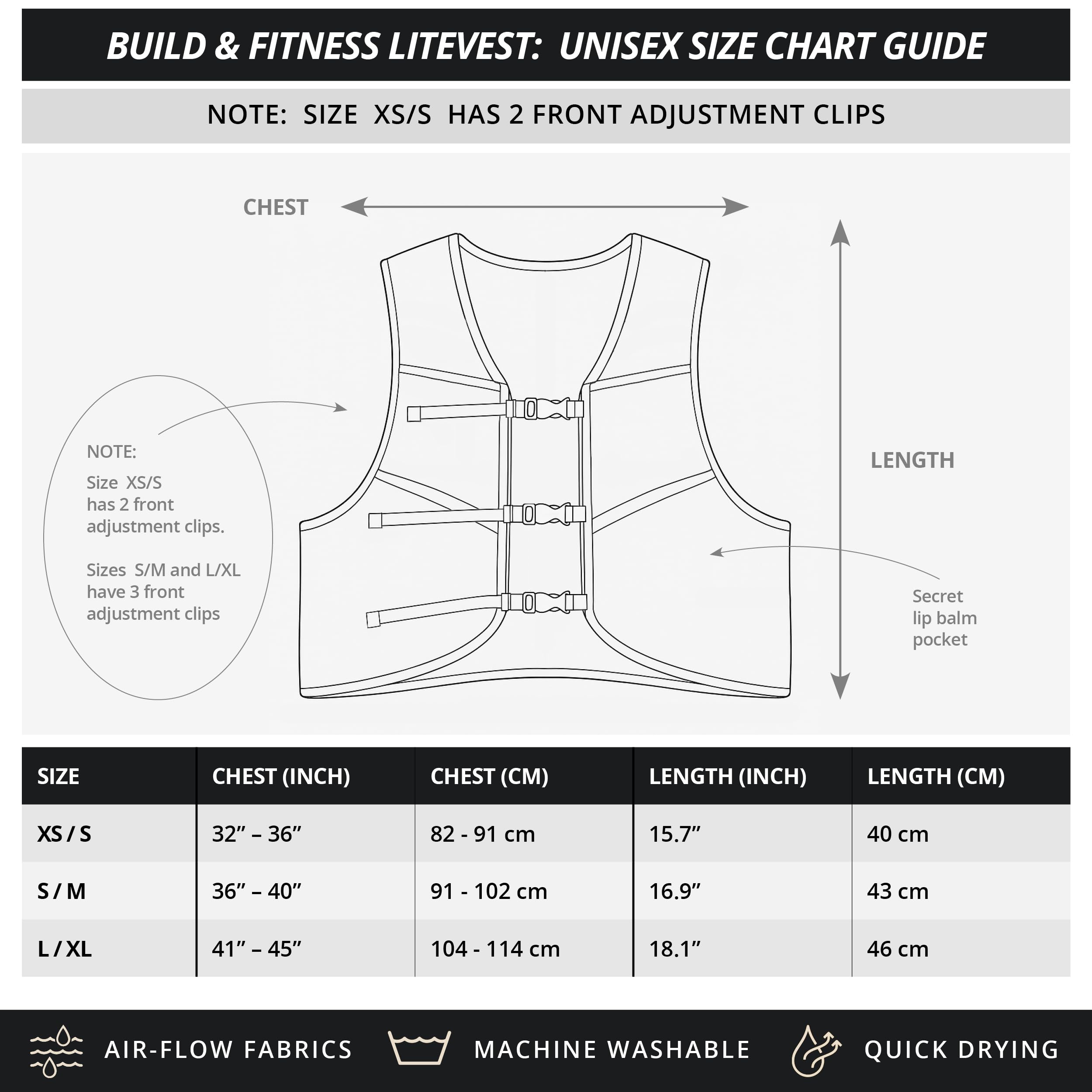 Gilet di idratazione LITEVEST Build & Fitness con 2 borracce morbide da 500 ml – 7 tasche, traspirante, comodo, sicuro ed elegante per trail running, maratone e corse quotidiane