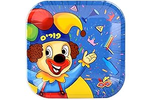 Purim Plates: Festive Decorations for a Joyous Celebration