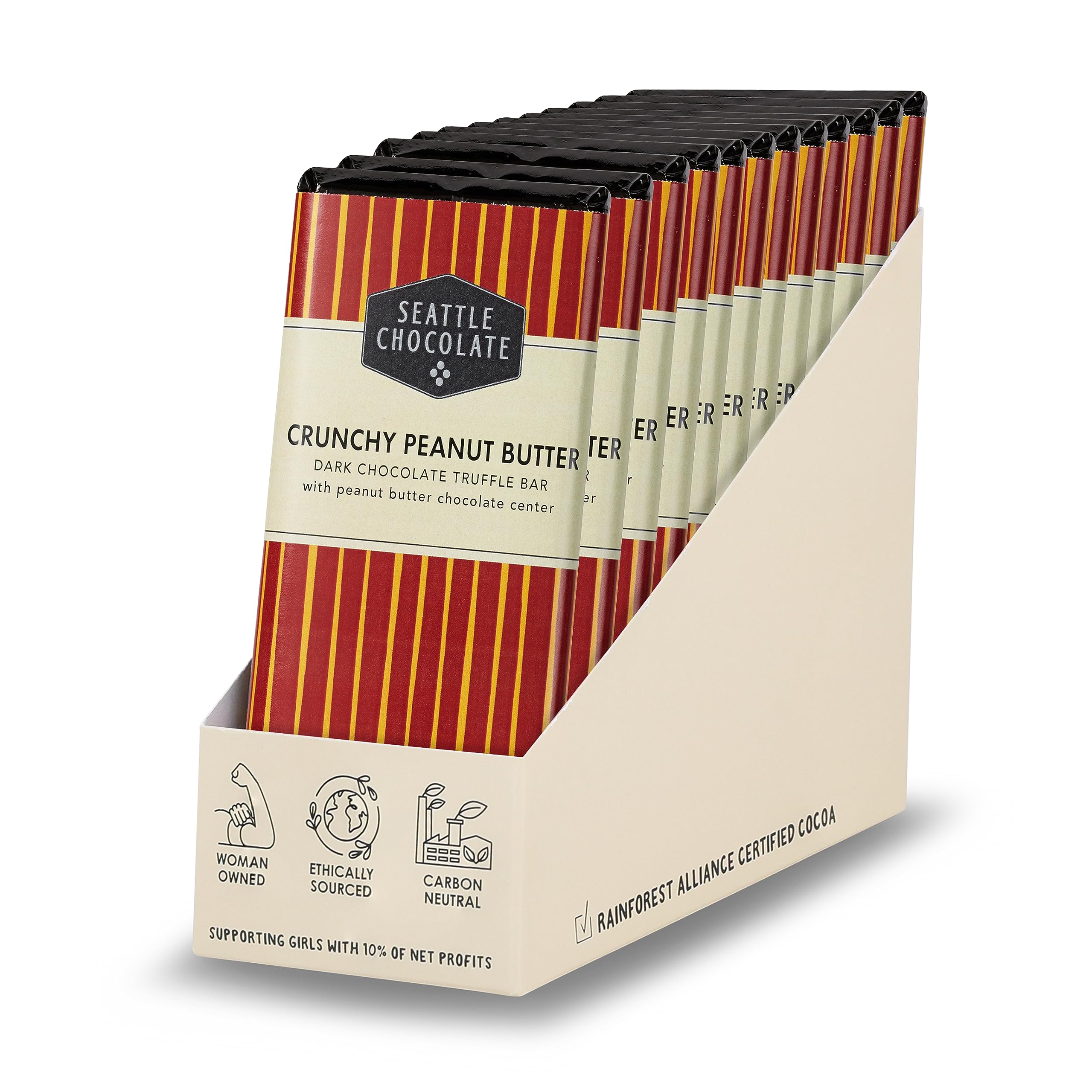 Crunchy Peanut Butter Truffle Bar (12 count)