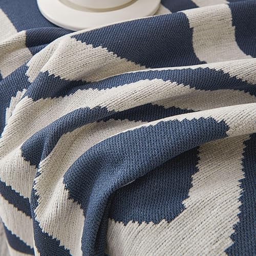 Miniatura 8 de VClife - Funda para sofá de 2 plazas o modular, de felpilla, lavable, apta para mascotas y perros, protectora, con borlas, azul, 71 x 118 pulgadas