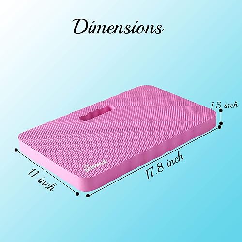 Miniatura 42 de Dimple Rodillera de espuma gruesa de alta densidad para jardinería, esterilla de ejercicio de yoga, cojines de jardín, rodillera para el trabajo